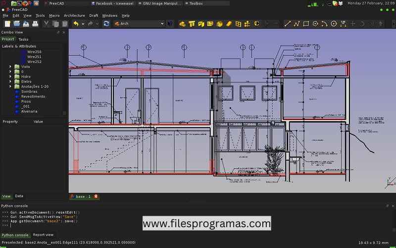 Grieta FreeCAD